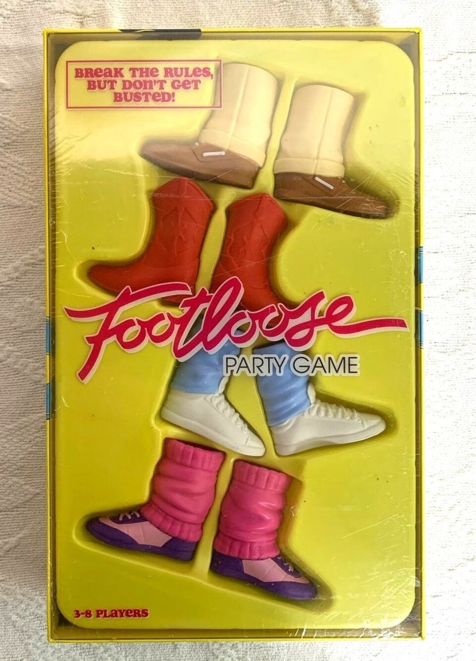 Foot Loose 80's Movie Party Game by Funko Games Paramount Pictures Kevin Bacon